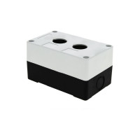 Корпус IEK, КП 102, 2-местный, белый, для кнопок, ИЭК, BKP10-2-K01