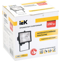 Прожектор IEK, FLИО, 150, IP54, ИЭК, черный LPI01-1-0150-K02