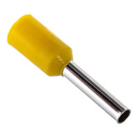 Наконечник-гильза IEK изолированный, Е1008, упаковка 100шт, ИЭК UGN10-001-D14-08