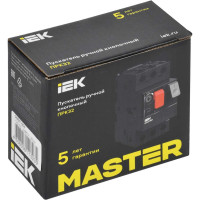 Автоматический выключатель защиты двигателя IEK ПРК 32-25 In25А Ir20-25А Ue 660В ИЭК DMS11-025