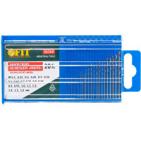 Сверла по металлу полированные "микро" (20 шт; 0.3-1.6 мм; HSS) FIT IT 36360