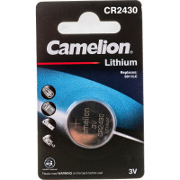 Литиевая батарейка Camelion CR2430 BL-1, 3V 3073