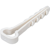 Дюбель-хомут IEK d5-8 мм нейл. бел. уп.100 шт. ИЭК UHH35-5-8-100