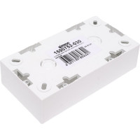 Коробка для наружного монтажа Simon на 2 поста, белый 10 1590752-030