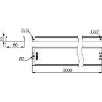 Лоток DKC 50x50 L3000дл.3м 35020DIY
