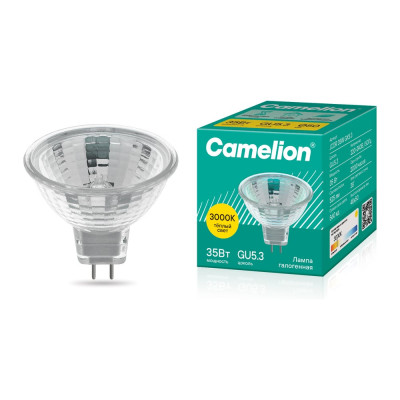 Галогенная лампа без защитного стекла Camelion MINI JCDR MR11 35W 220V 35mm 7092