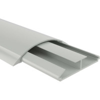 Напольный канал DKC 50x12 мм, 2м серый 01032 01032DIY