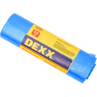 Мешки для мусора голубые (10 шт; 120 л) DEXX 39150-120