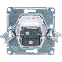 Механизм розетки TV Systeme Electric 1-м GLOSSA 1DB белая SchE GSL000191