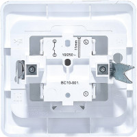 Выключатель Systeme Electric 1-клавишный СП Этюд 10А белый SchE BC10-001B