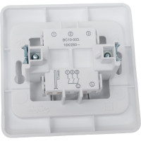 Выключатель Systeme Electric 3-клавишный СП Этюд 10А белый SchE BC10-003B