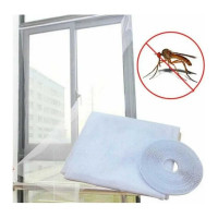 Противомоскитная сетка для окна Stayer Comfort с крепежной лентой белая ПЭТ 12480-11-13