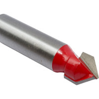 Фреза пазовая галтельная (12.7х54 мм; V-образная 90) АТАКА 112127 38163