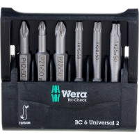 Набор бит Wera 851/4 TZ PH 2/50 мм+855/4+867/4 WE-056473