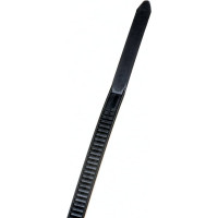 Хомут IEK 3.6x250, нейлон, черный, упаковка 100шт, ИЭК UHH32-D036-250-100