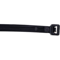 Хомут IEK 8.8x650, черный, нейлон, упаковка 100шт, ИЭК UHH32-D088-650-100