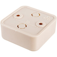 Распаечная коробка IEK открытой проводки, 50x50x20, IP20, сосна, КМ41206-04, ИЭК UKO10-050-050-020-K34