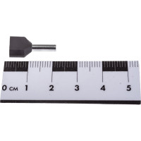 Наконечник IEK НШвИ 2x2,5-10, фиолетовый, ИЭК, НГИ2, 100 шт, UTE10-D3-2-100