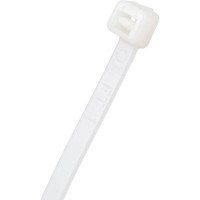 Хомут IEK 4.8x500, белый, нейлон, упаковка 100шт, ИЭК UHH31-D048-500-100