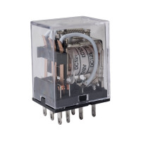 Промежуточное реле IEK, 12В, 3пк, 5А, РЭК78/3, без розетки RRP20-3-05-012D