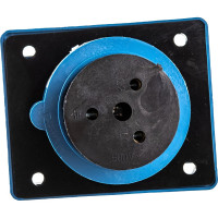 Скрытая розетка IEK 423 2Р+РЕ, 32А, 220В, IP44, ИЭК PSR41-032-3
