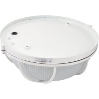 Светильник IEK НПП/НПБ, 1102, круг, с решеткой, 100Вт, IP54, ИЭК, белый LNPP0-1102-1-100-K01