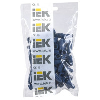 Соединитель проводов IEK СИЗ-1 1.5-3.5 кв.мм, синий, упаковка 100шт, ИЭК USC-10-4-100