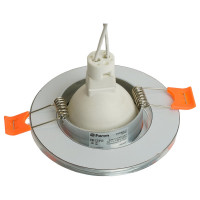 Встраиваемый светильник FERON DL8160-2 потолочный MR16 G5.3 серебристый 19739