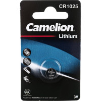Литиевая батарейка Camelion CR1025 BP-1, 3V 5228