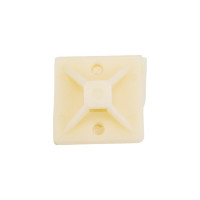 Самоклеящаяся площадка под хомуты IEK 25x25, 100 шт. UHP30-25-100