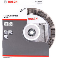 Диск алмазный Best for Concrete для УШМ по бетону (150х22,23 мм) BOSCH 2.608.602.653