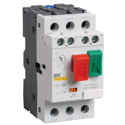 Мотор-автомат IEK ПРК32-1.6 DMS11-D16