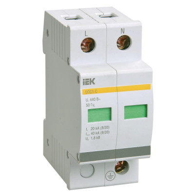 Разрядник IEK ОПС1-C MOP20-2-C