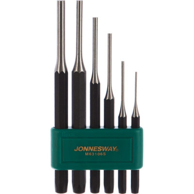 Jonnesway M63106S Набор выколоток 2x8x115-8x12,7x180мм, 6 пр. 47112