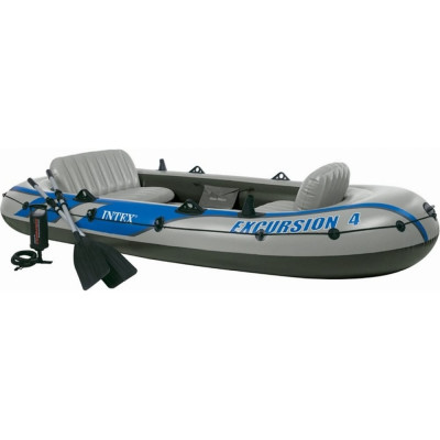 INTEX Лодка экскурсия-4 315x165x43см 68324