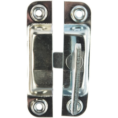 Форточная завертка Без бренда ЗФ2, покрытие белый цинк 37711