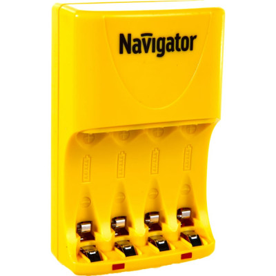 Navigator Зарядное устройство NCH-415,4 AAA/AA,NiMH/NiCd, 9-15ч.инд.Navigator 94471