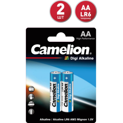 Батарейка Camelion DIGI LR 6 BL-2 1.5В 9249