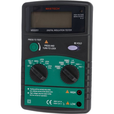 Mastech MS5201 Мегаомметр цифровой 00-00000249
