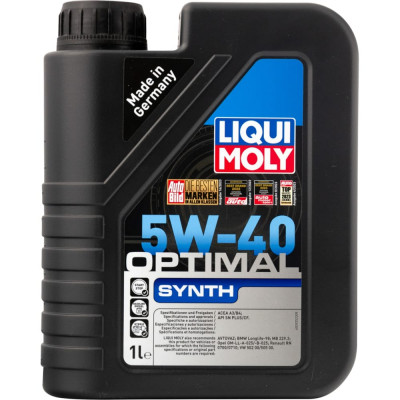 LIQUI MOLY НС-синт.мот.масло Optimal Synth 5W-40 SN/CF;A3/B41л 3925