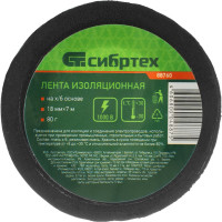 СИБРТЕХ Изолента на ХБ основе 18 мм х 7 м, 80 гр. // 88760