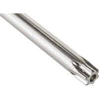 СИБРТЕХ Набор ключей имбусовых Tamper-Torx, 9 шт: TTT10-T50, 45x, закаленные, удлиненные, никель.// 12322