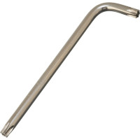 СИБРТЕХ Набор ключей имбусовых Tamper-Torx, 9 шт: TTT10-T50, 45x, закаленные, удлиненные, никель.// 12322