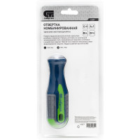 СИБРТЕХ Отвертка комбинированная SL5,0 / Ph1, SL6,0 / Ph2// 13377