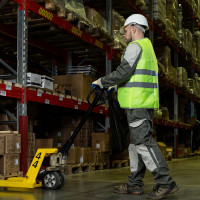 СИБРТЕХ Жилет сигнальный, желтый, размер XXL 89516