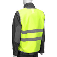 СИБРТЕХ Жилет сигнальный, желтый, размер XXL 89516
