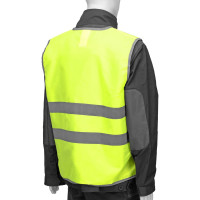 СИБРТЕХ Жилет сигнальный, желтый, размер XXL 89516