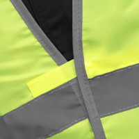 СИБРТЕХ Жилет сигнальный, желтый, размер XXL 89516