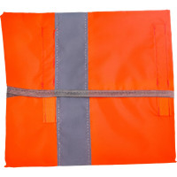 СИБРТЕХ Жилет сигнальный, оранжевый, размер XXL 89514