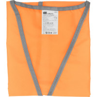 СИБРТЕХ Жилет сигнальный, оранжевый, размер XXL 89514